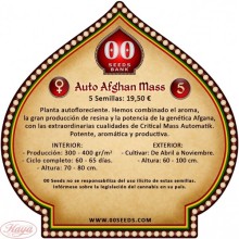 Auto Afghan Mass - 00 Seeds