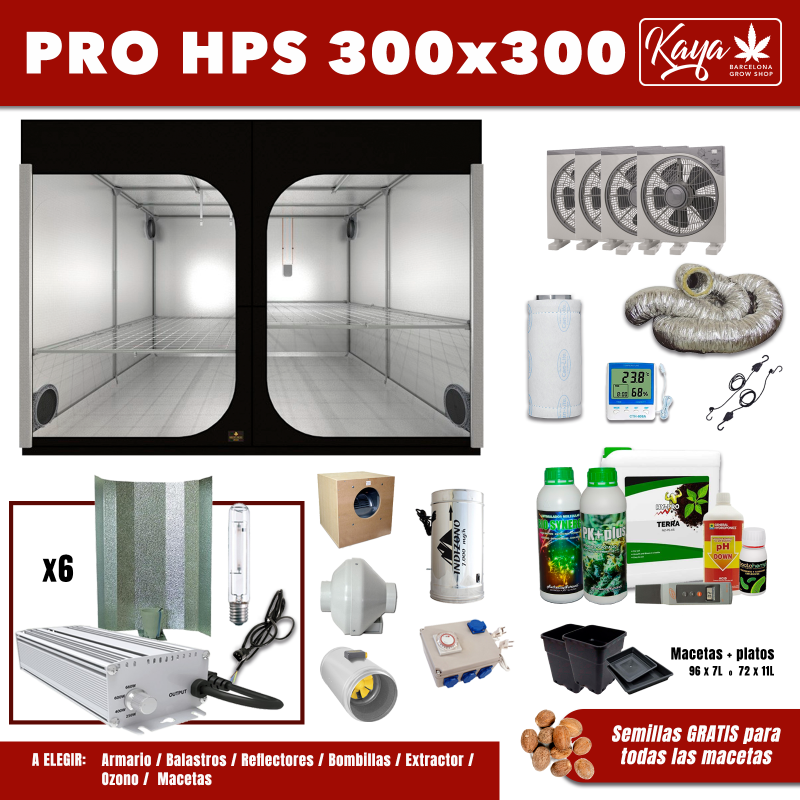 PRO 300 x 300 HPS Grow Kit